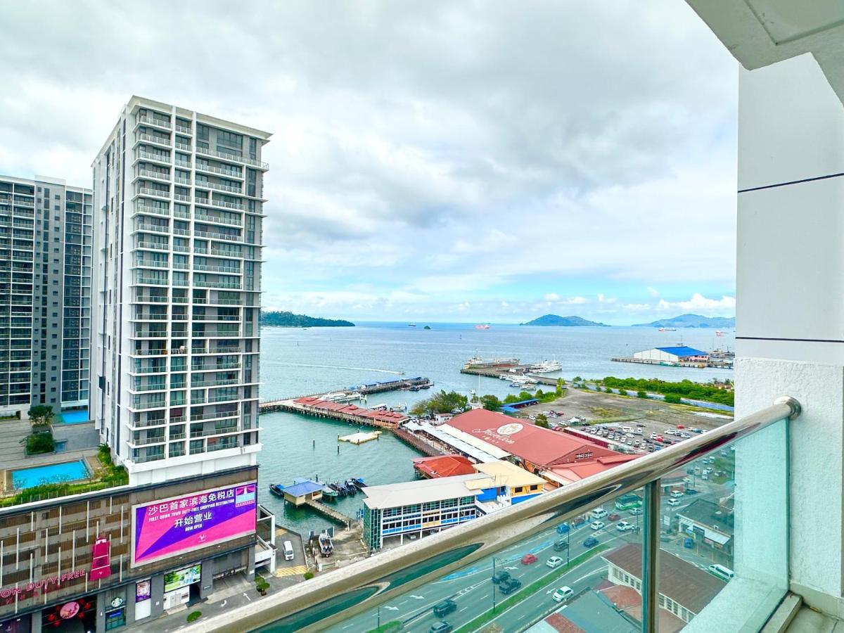 M Centro City Centre @ Gaya Street By Sunset Seaview Vacation Condos Κότα Κιναμπαλού Εξωτερικό φωτογραφία
