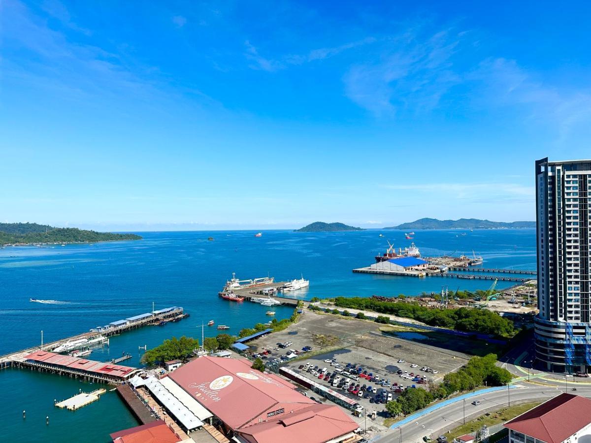 M Centro City Centre @ Gaya Street By Sunset Seaview Vacation Condos Κότα Κιναμπαλού Εξωτερικό φωτογραφία