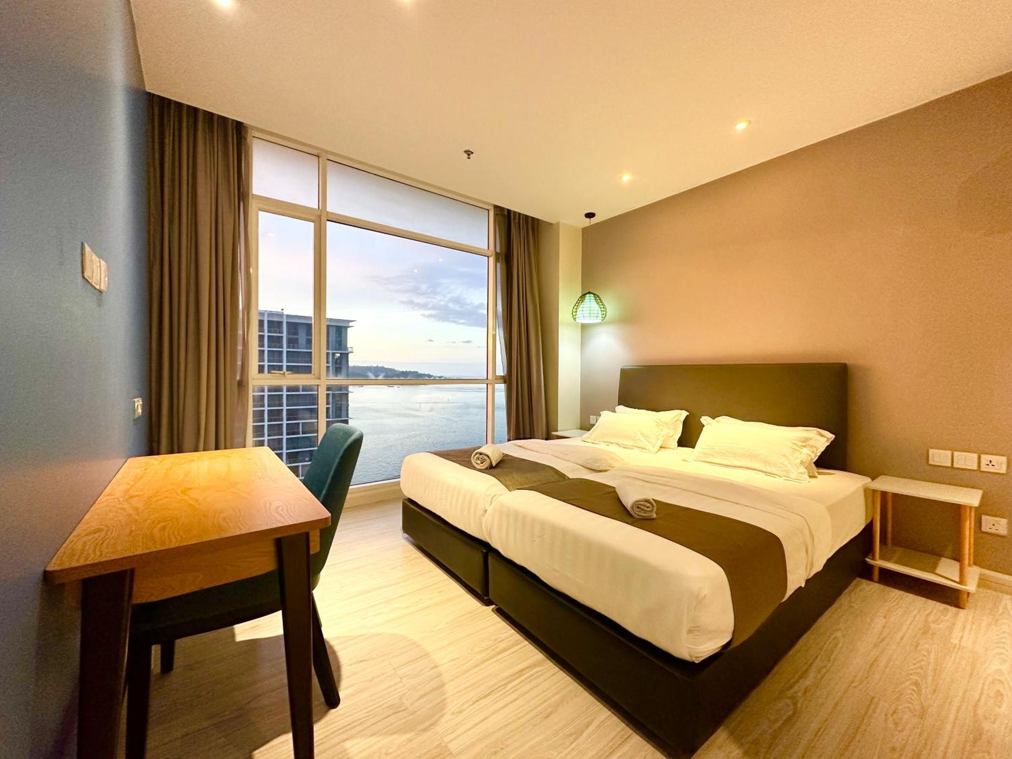 M Centro City Centre @ Gaya Street By Sunset Seaview Vacation Condos Κότα Κιναμπαλού Εξωτερικό φωτογραφία